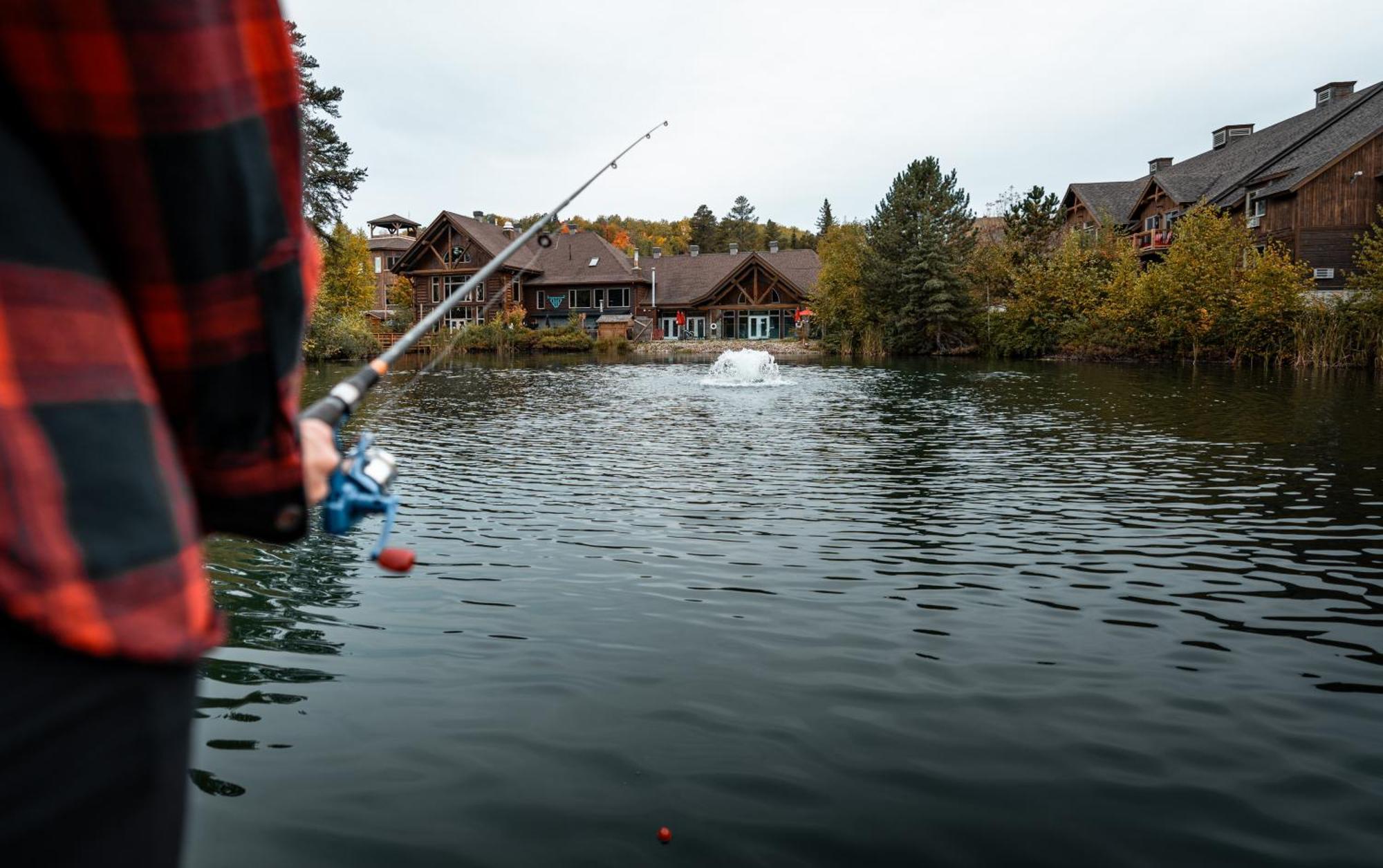 Auberge Du Lac Taureau Saint-Michel エクステリア 写真